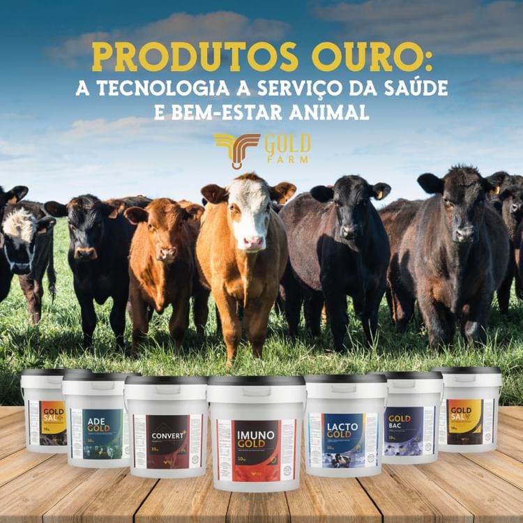Gold Farm Nutrição Animal produtos ouro