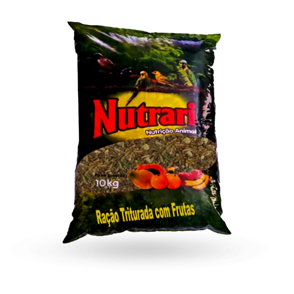 Ração Triturada com Frutas - Nutrari
