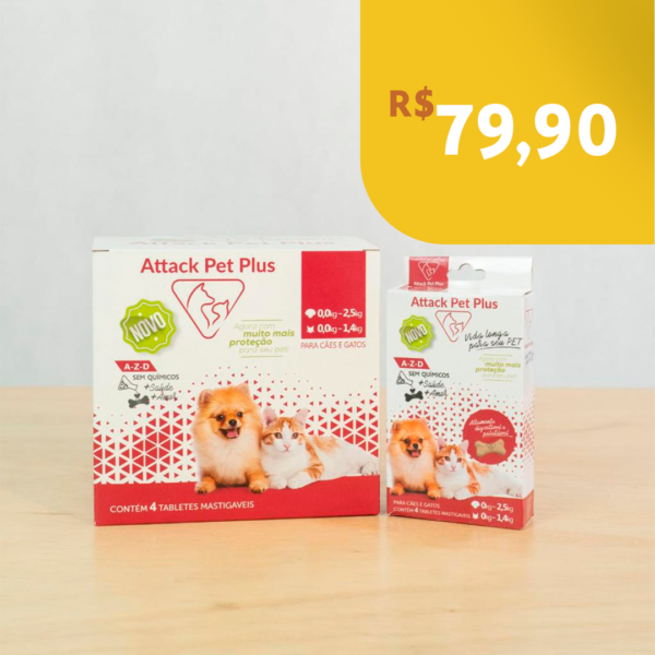 Attack Pet Plus 0 a 2,5Kg
